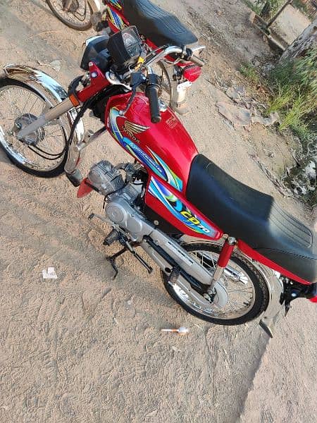 New honda cd 70 motorcycle 2024 model first owner ap hongy. 03704089692 1