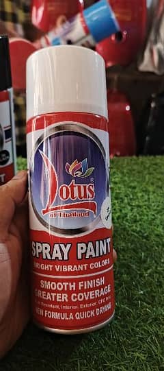 spray paint all colors