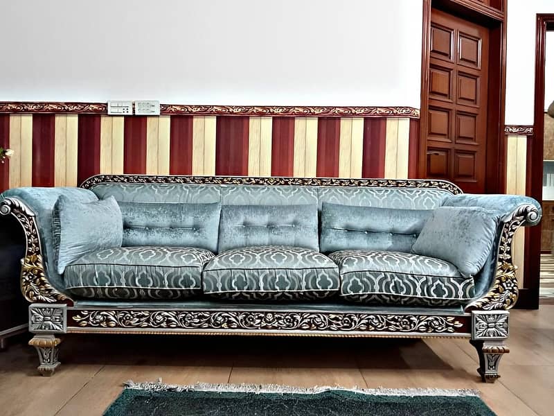 Sofa For Sale |Sofa Set with cushion |Chinioti Sofa |6 seater 1