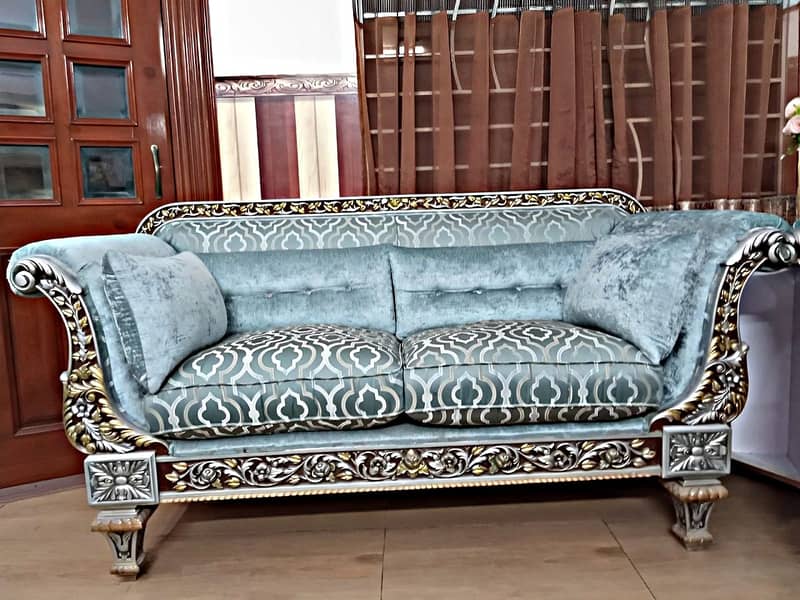 Sofa For Sale |Sofa Set with cushion |Chinioti Sofa |6 seater 2