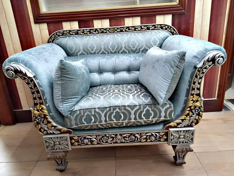 Sofa For Sale |Sofa Set with cushion |Chinioti Sofa |6 seater 3