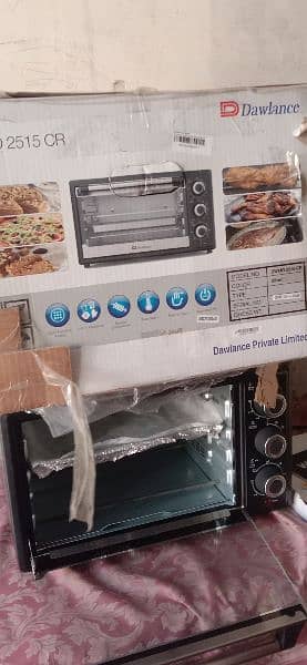 baking & giriling oven new urgent sell just three time use 25 litter 3