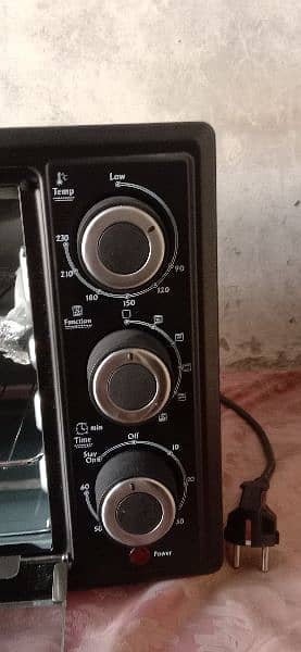 baking & giriling oven new urgent sell just three time use 25 litter 7