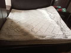 King size mattress and good condition spring mattress  03025371111 Whp