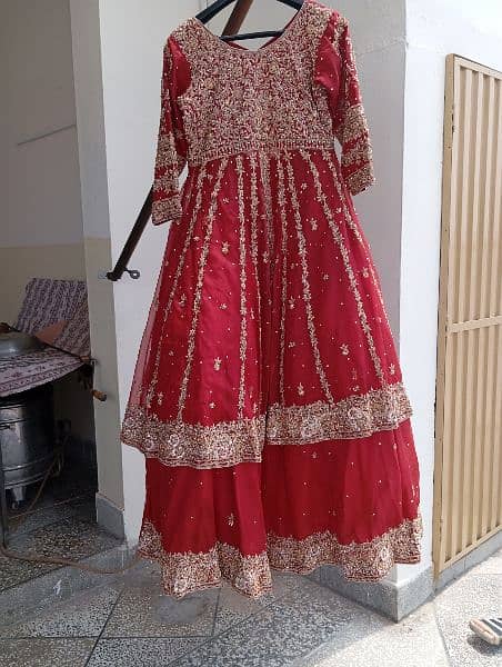 Bridal lehnga/ wedding dress/ Bridal designer dress/Barat dress 2