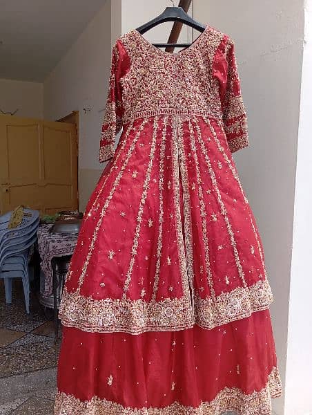 Bridal lehnga/ wedding dress/ Bridal designer dress/Barat dress 3