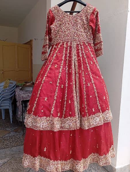 Bridal lehnga/ wedding dress/ Bridal designer dress/Barat dress 5