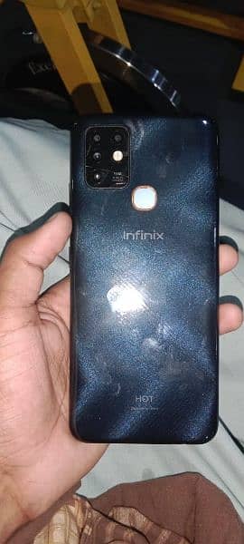 Infinix hot 10 with box 1