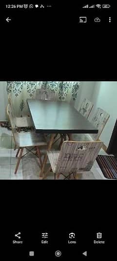 Designer's Dinning table imported from Malaysia available for sale.