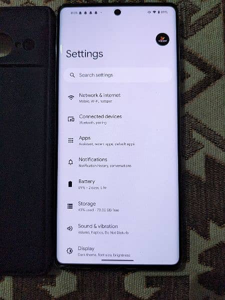 Google Pixel 7 pro 12/128 Pta approved 2