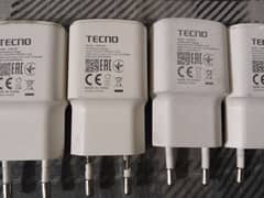 Tecno Pova 18W fast adapter