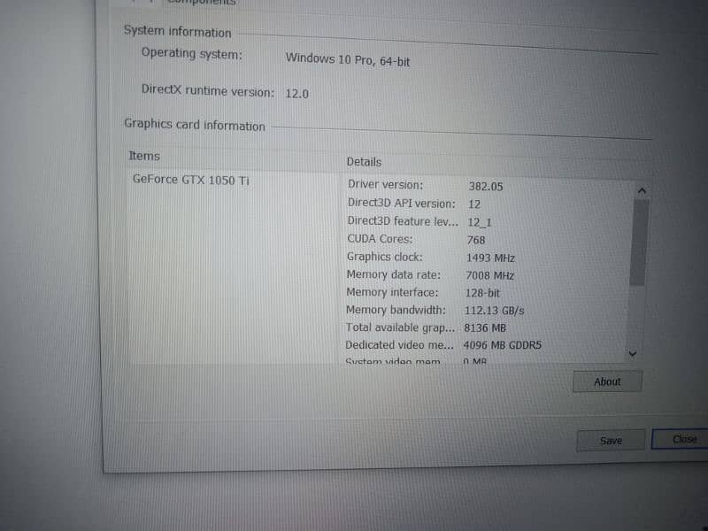 i5 7300HQ, GTX 1050ti 4gb laptop 13