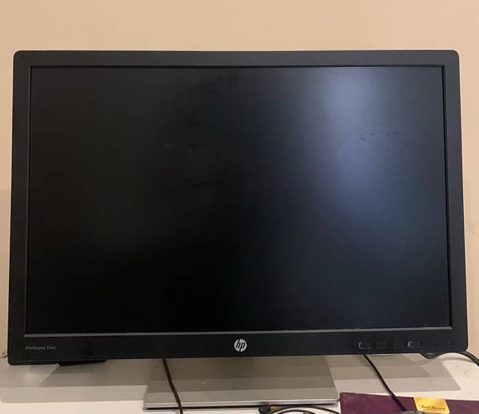 HP monitor display for sale, 24 inch 1080p resolution 0