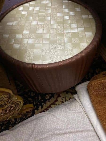 Round bed set For sale 1