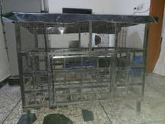 heavy iron cage for hen