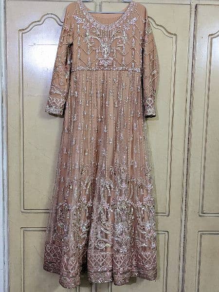 Meeral Luxe Branded Stitched Maxi Urgent Sale 1