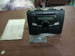 Suzuki Wagon r Orignal Tape Panel with orignal remote and book.