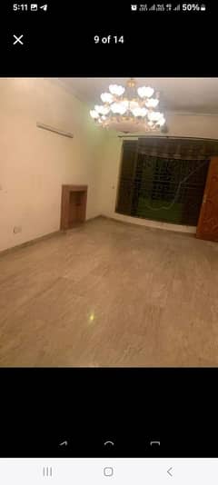 14 Marle Well Mantained House upper portion in KB colony for rent Direct Approach to ring road and Allama iqbal air port