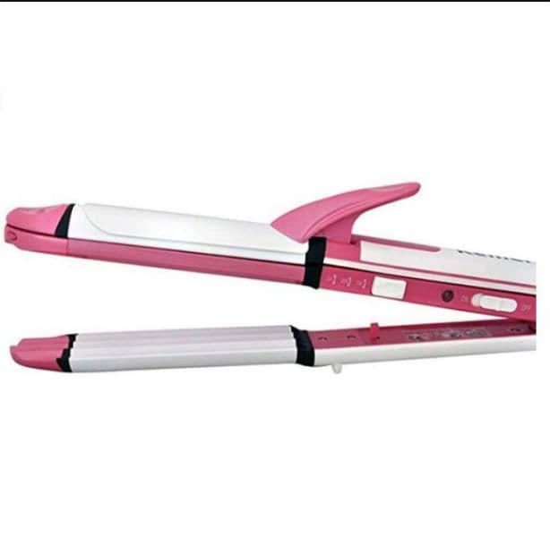 3 in 1 hair straightener and curler 1