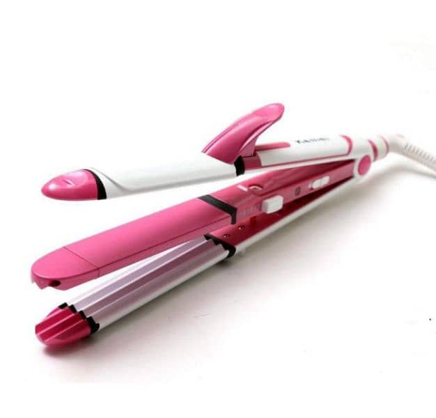 3 in 1 hair straightener and curler 4