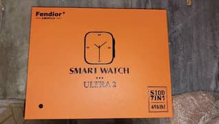 Fendior S100 Ultra 7 in 1 Staps Smart Watch only Box open