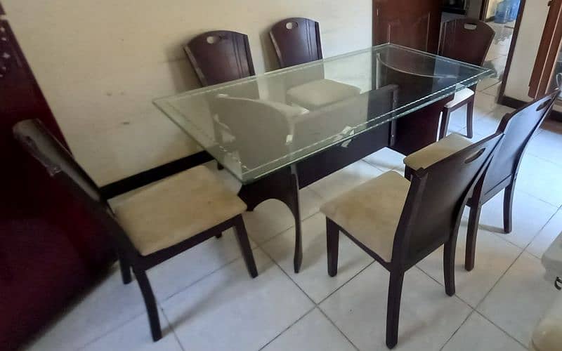 Dining table with chairs 2