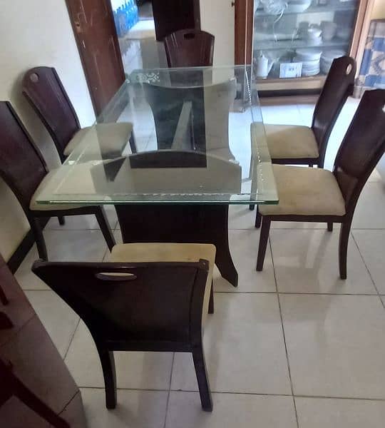 Dining table with chairs 3