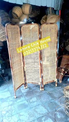 Cane Partition  Wood Partition