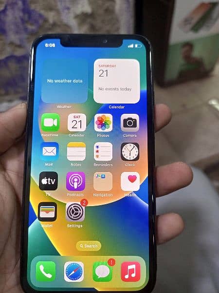 Iphone X New condition pta approved official With box IMEI match 64GB 5