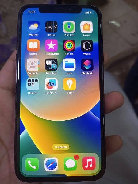 Iphone X New condition pta approved official With box IMEI match 64GB 6