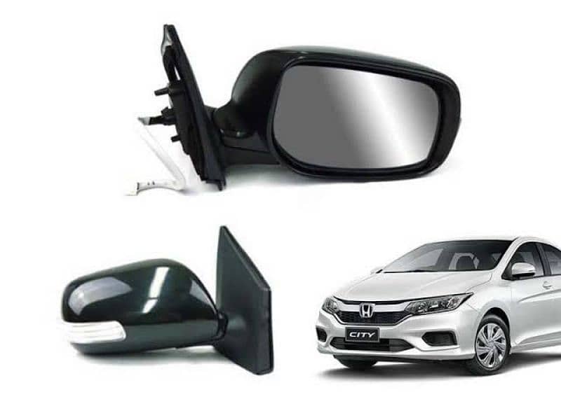 Honda City CIVIC BRV VEZEL CAR SIDE MIRRORS AVAILABLE 1