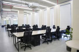 Fully Furnished Working Spaces Available For Rent in Different Locations of Gulberg , DHA and Johar Town.