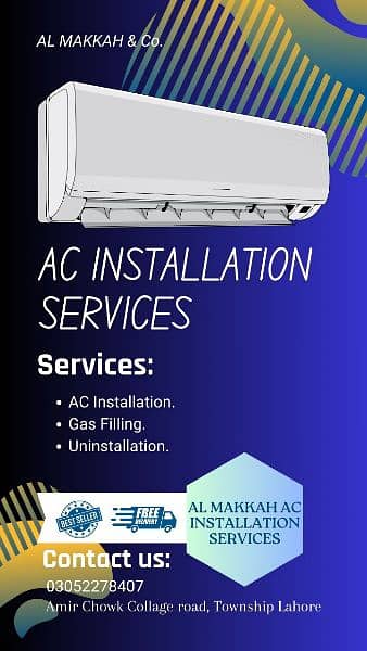 All Type Geyser repair services & AC Installation services. 1