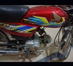 Honda CD 70 model 2021 for sale