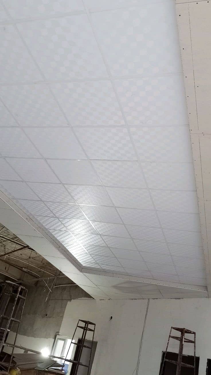 false ceiling, pop ceiling, Gypsum Panel Ceiling, pvc ceiling 3