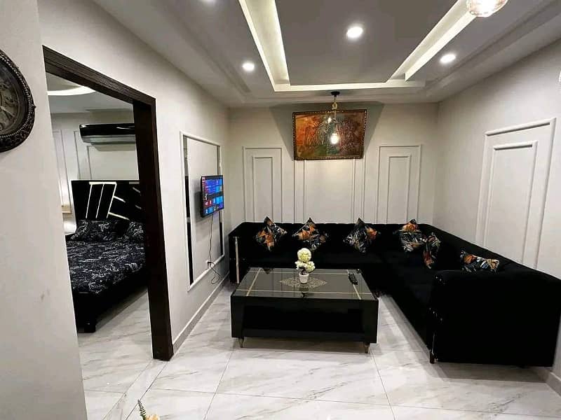 1 Bed luxury Furnished Flat Available For Rent In Bahria Town Lahore 6