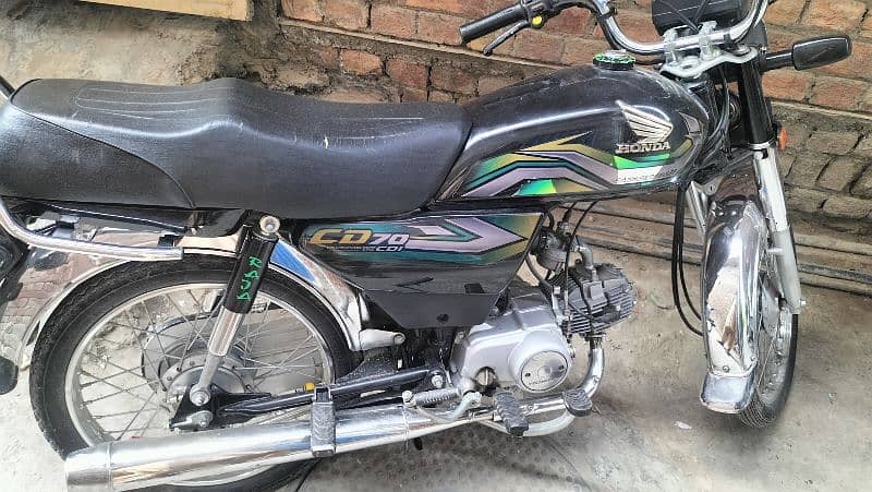 Honda CD 70 A1 Condition model 2022 registration 2023 stickers 2023 4