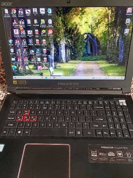 PREDATOR Laptop for sale Core i7 7gen 3