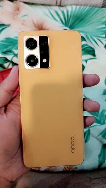 Oppo F21 pro orange colour 1