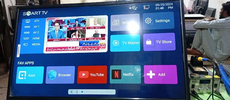 android led 40 inch condition 10/10 1