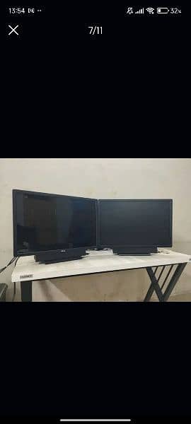 dell 24 inch lcd monitor with speakers ||WARNING|| 12000 each 4