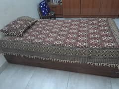 single bed with storage and mattress 0