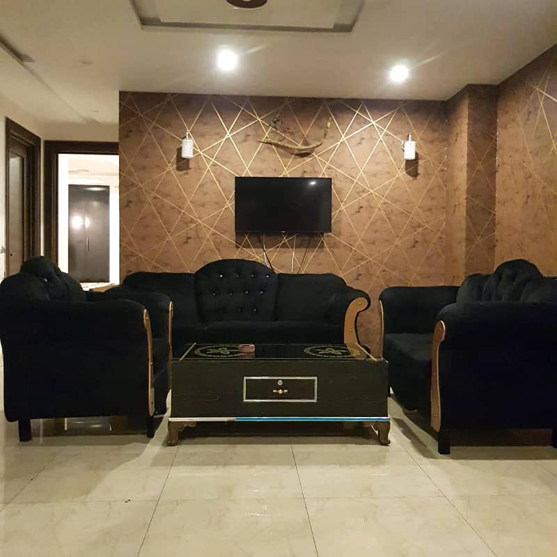 1st Floor 2 Bed Fully Furnished Apartment Available For Rent In DHA Phase 8 Ex Air Avenue 1