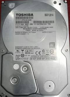 Seggette 3Tb & Toshiba 3Tb Hard Disc