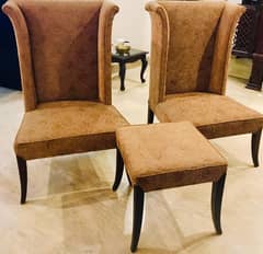 Sofa Chairs | Dining Chairs | Chairs with Stool | High Back Chairs