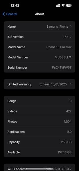 iPhone 15 Pro Max 256GB Natural Titanium 2