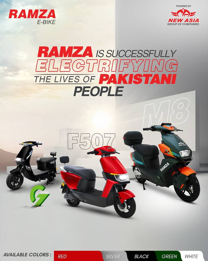 Ramza Electric and Petrol Scooters 2