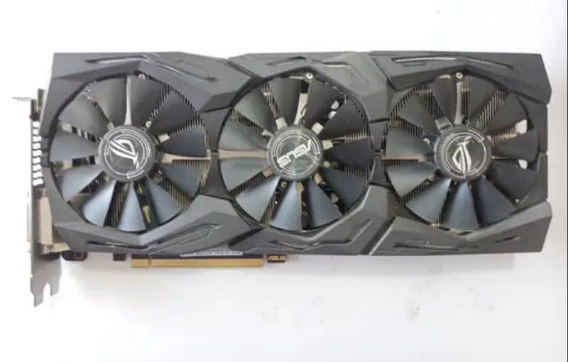 GTX 1070 OC ASUS ROG STRIX (with box) 1