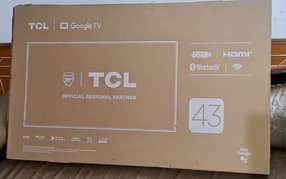 Tcl led 43 inch latest 
Model 43S5400 
Box Pack 
0/3/2/4/4/4/5/1/2/1/6