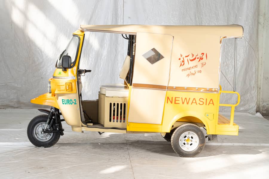 New asia 9 seater rickshaw 200cc engine 2